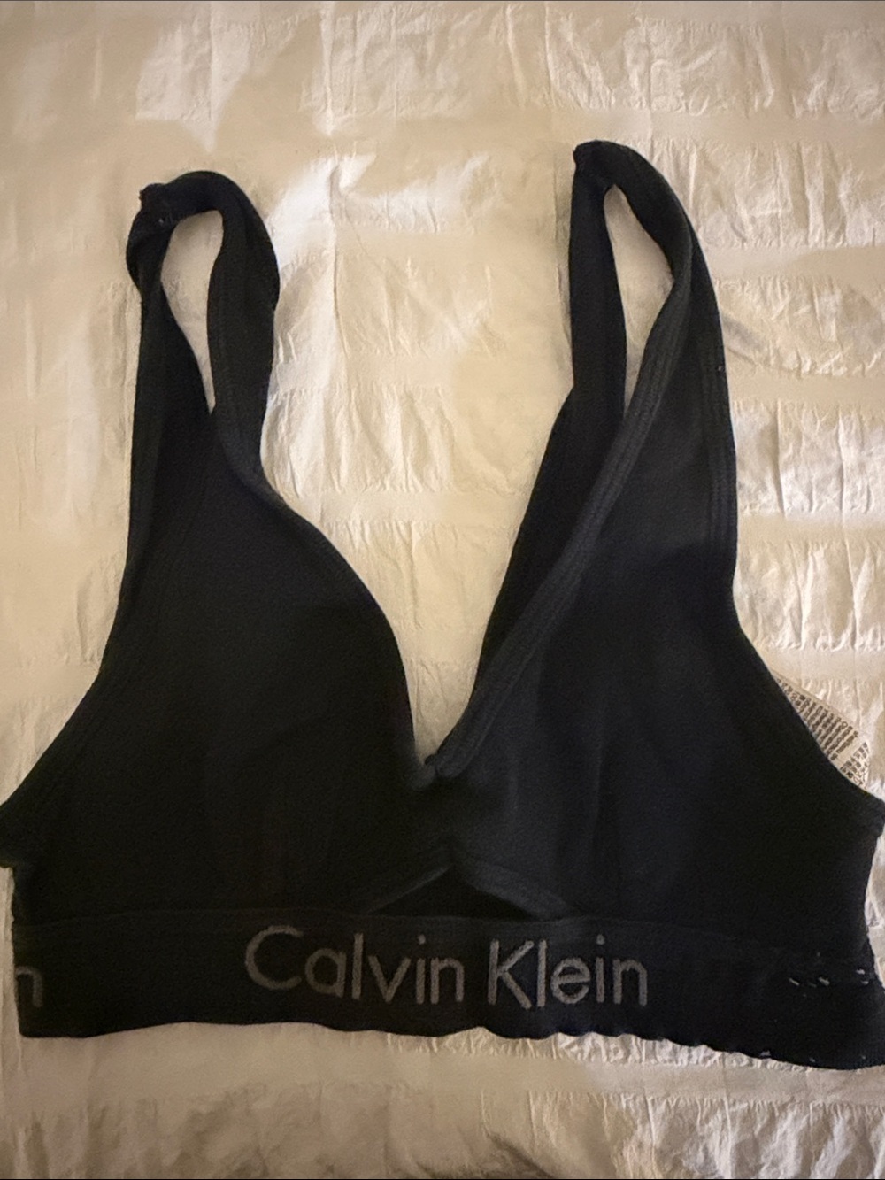 Calvin Klein Black Seamless Wireless Bralette